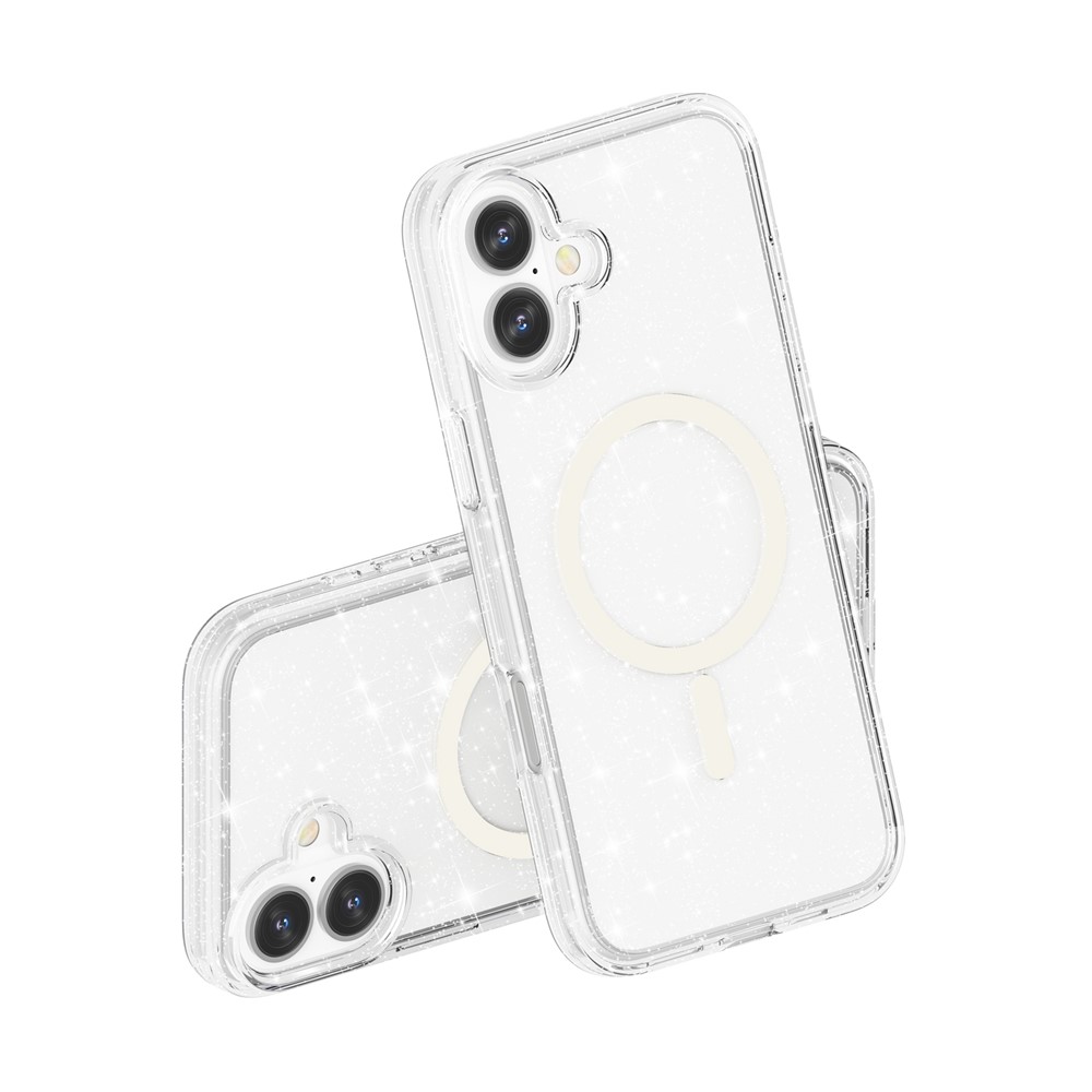 iPhone 17 - Glitter Powder With MagSafe Transparent — estuche (foto 5 de 7)