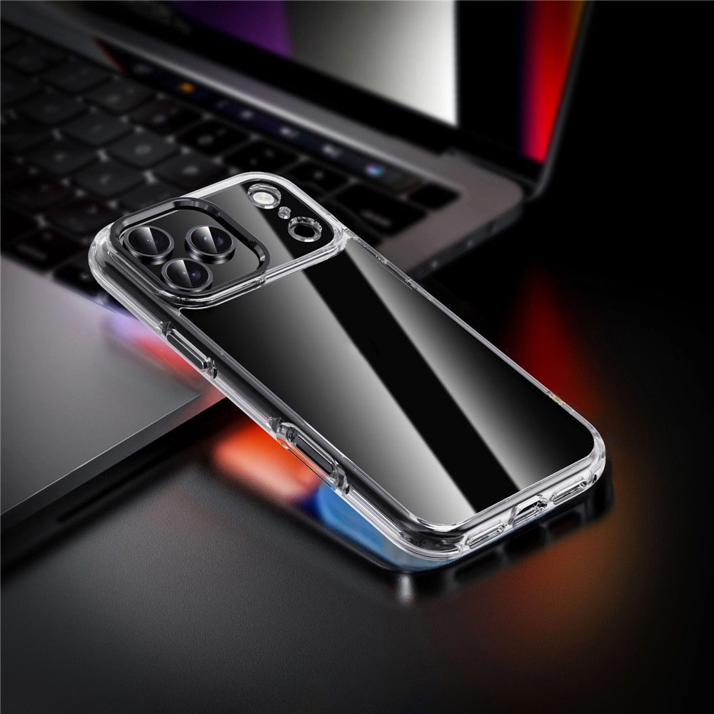 iPhone 17 Pro - IPAKY Metal Lens Shockproof Silver — estuche (foto 10 de 12)