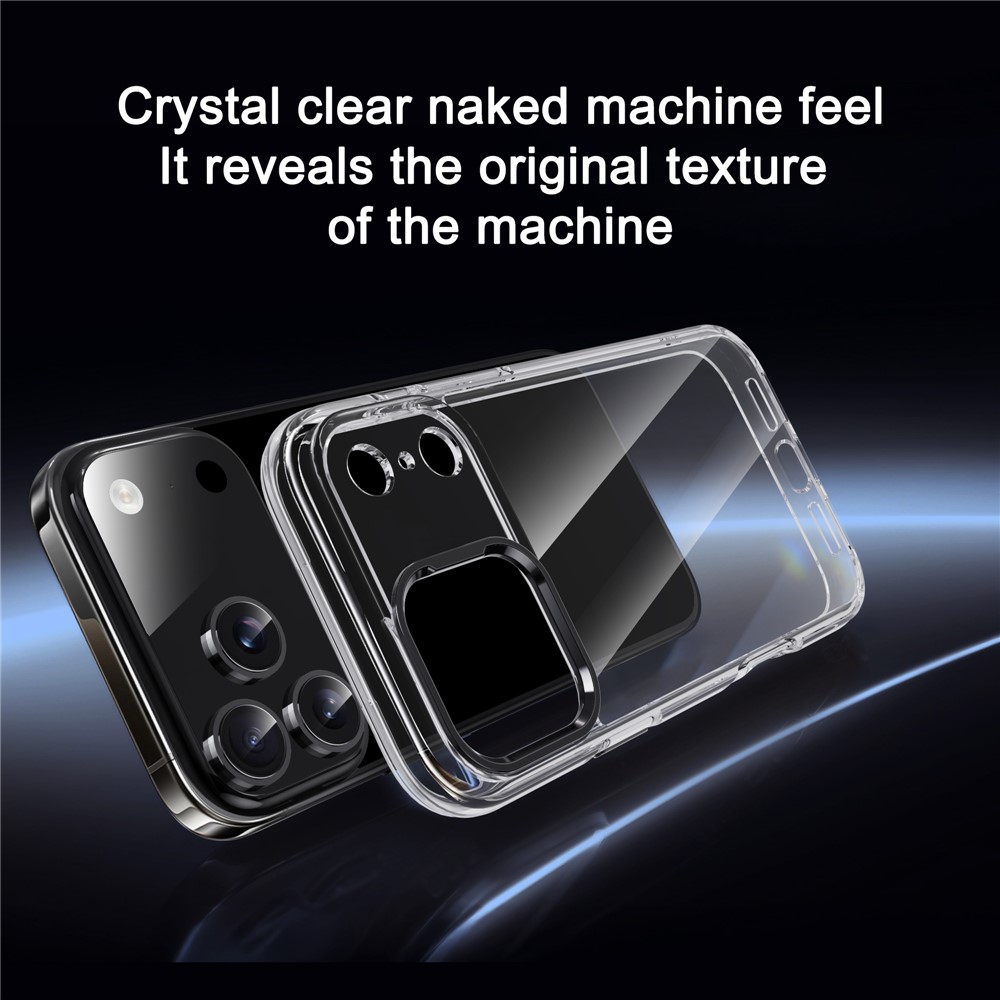 iPhone 17 Pro - IPAKY Metal Lens Shockproof Silver — estuche (foto 5 de 12)