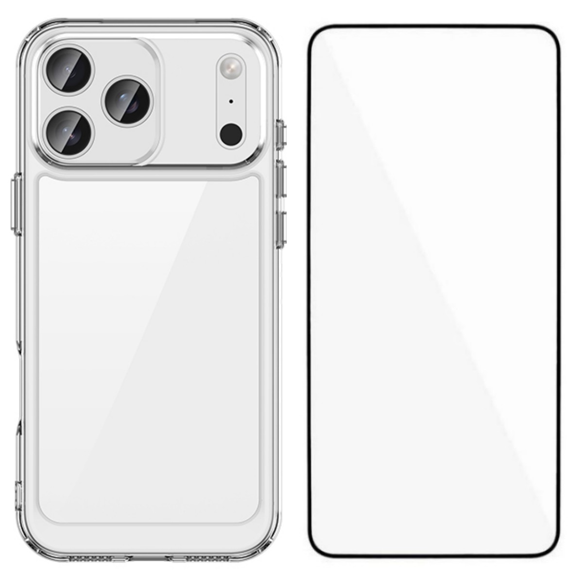 iPhone 17 Pro - WANLONFENG XC With Tempered Glass Transparent