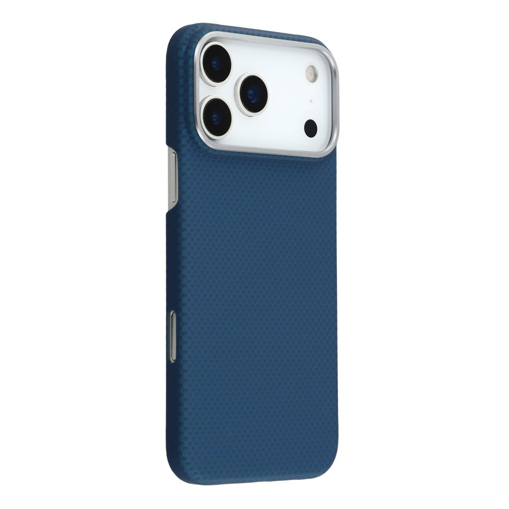 iPhone 17 Pro Max - X-LEVEL Carbon Nano Fiber Blue — estuche