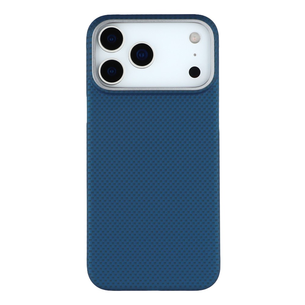 iPhone 17 Pro Max - X-LEVEL Carbon Nano Fiber Blue — estuche (foto 3 de 6)