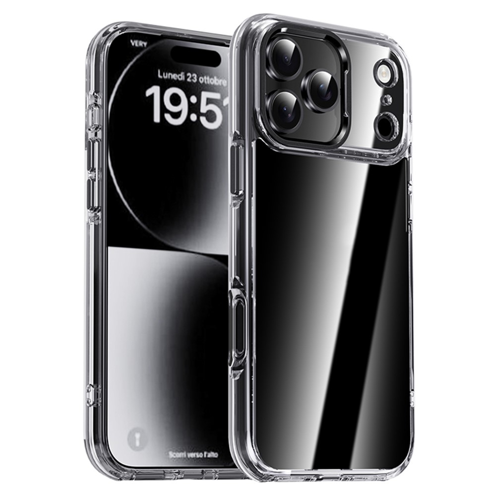 iPhone 17 Pro Max - IPAKY Metal Lens Shockproof Black