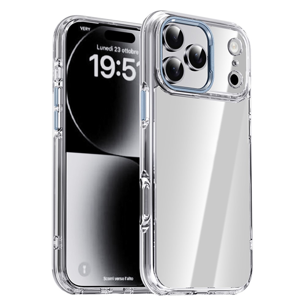 iPhone 17 Pro Max - IPAKY Metal Lens Shockproof Blue