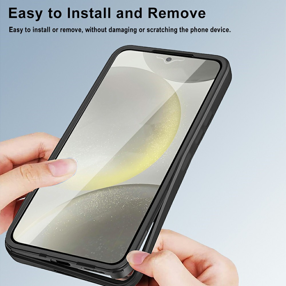 Samsung Galaxy S25 FE - TPU 360 With PET Screen Black — estuche (foto 5 de 7)