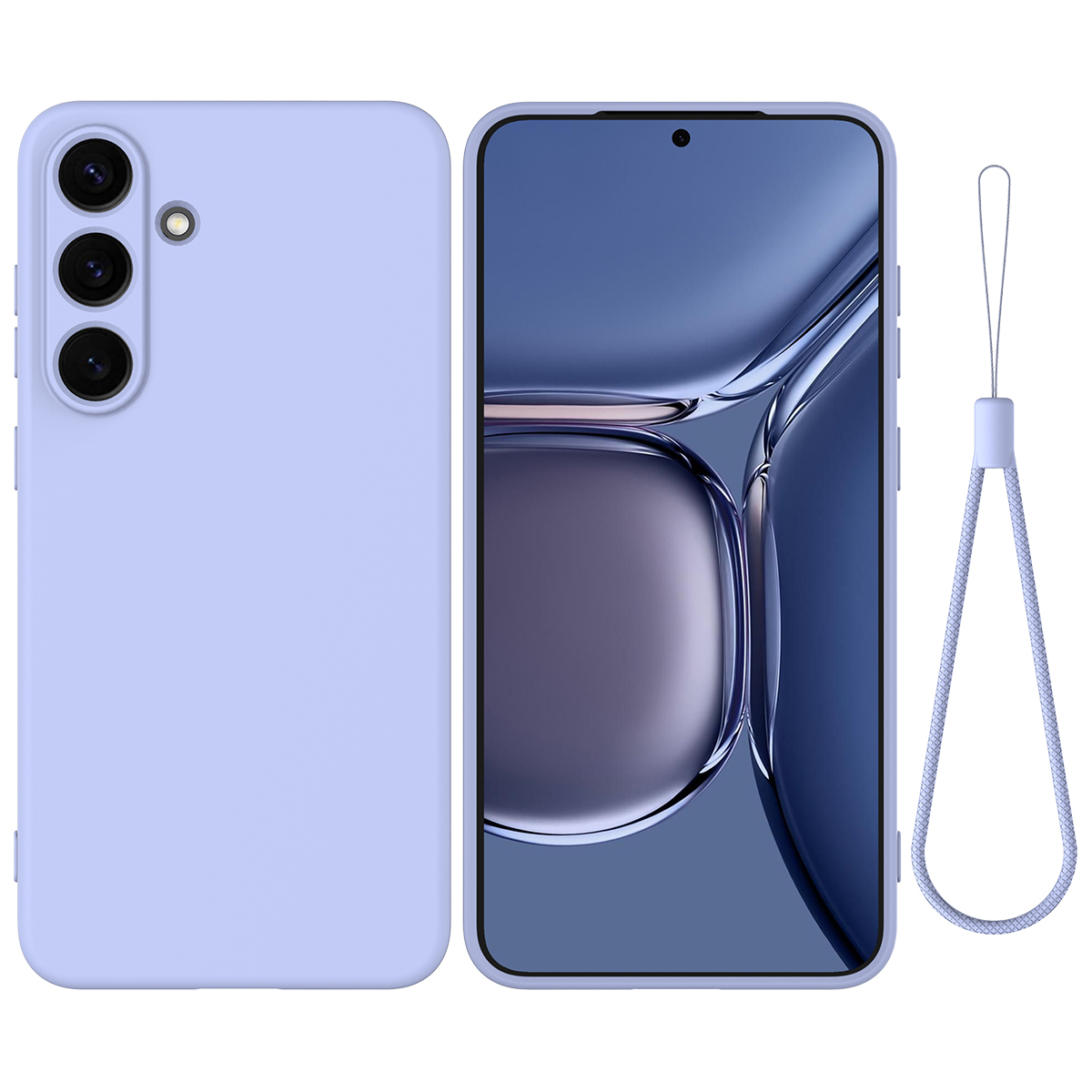 Samsung Galaxy S25 FE - Liquid Silicone Purple