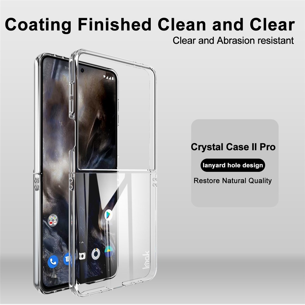 Samsung Galaxy Z Flip 7 - IMAK Crystal Case — estuche (foto 3 de 8)