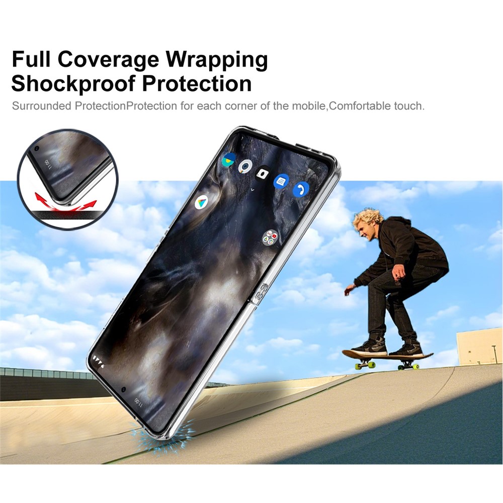 Samsung Galaxy Z Flip 7 - IMAK Crystal Case — estuche (foto 4 de 8)