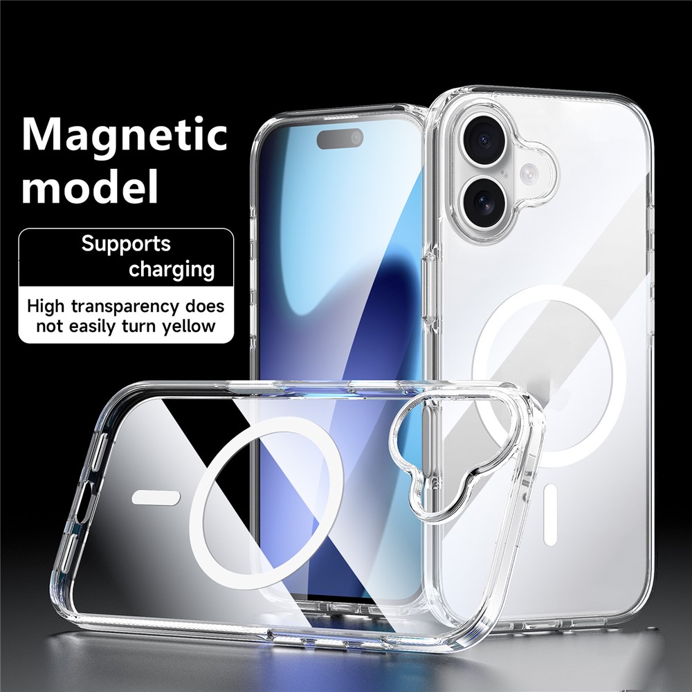 iPhone 17 - SULADA Crystal Clear With MagSafe — estuche (foto 2 de 3)