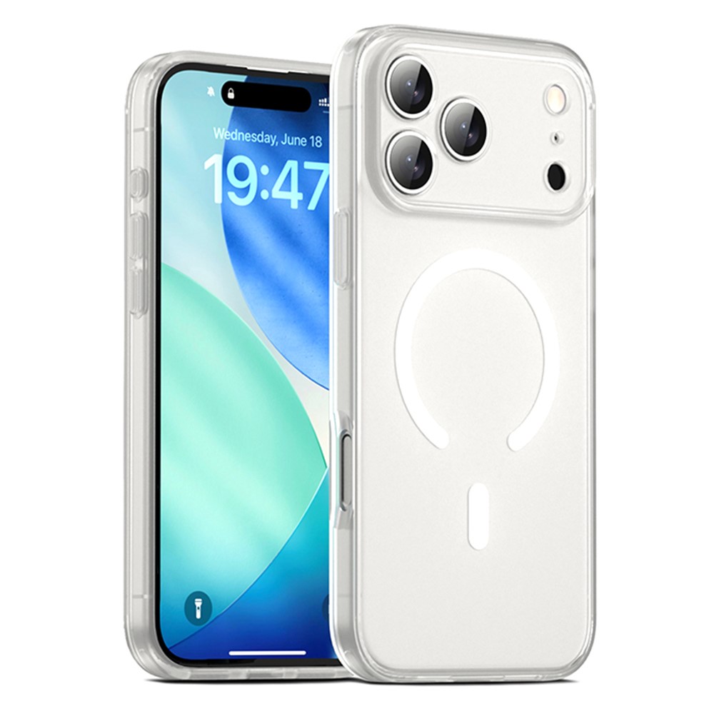 iPhone 17 Pro - IPAKY Magnetic Shockproof White