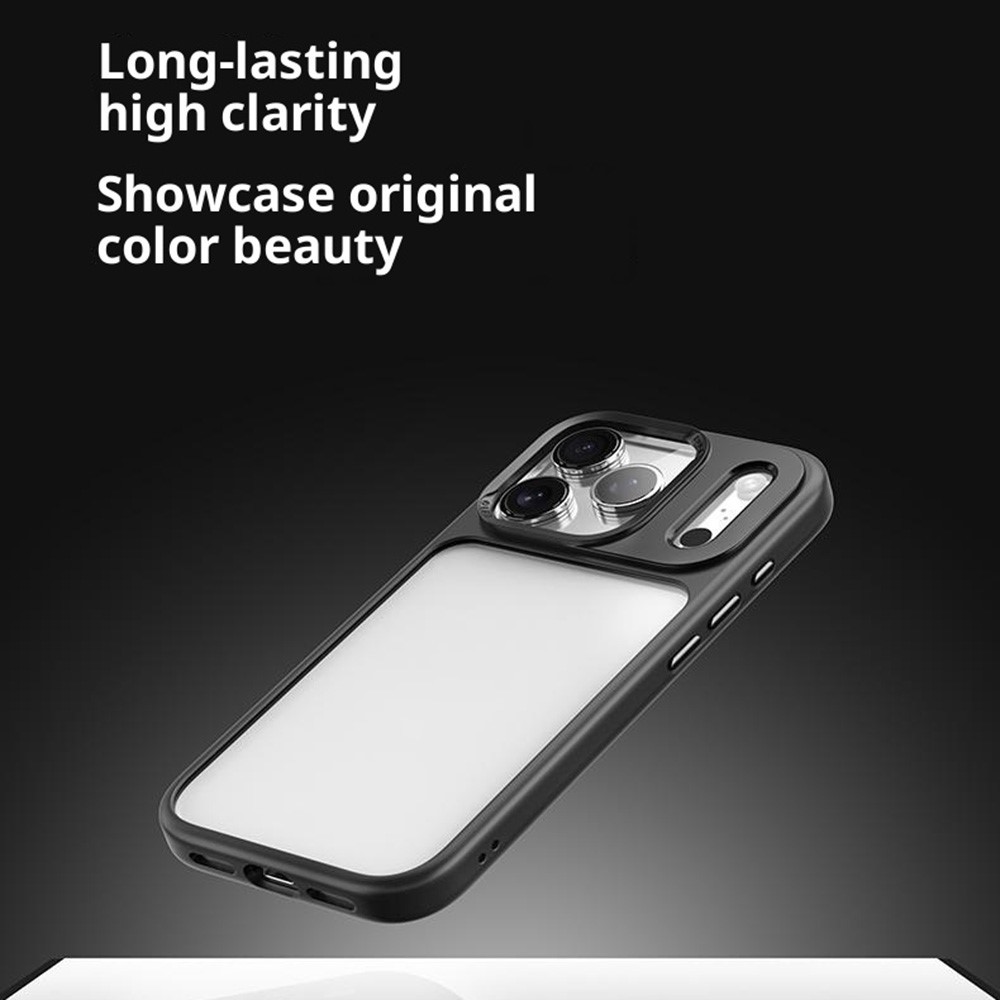 iPhone 17 Pro Max - ROCK TPU Shockproof Black — estuche (foto 2 de 10)