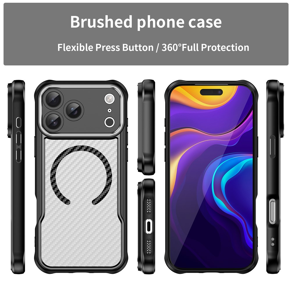 iPhone 17 Pro Max - Hybrid Carbon Fiber Black — estuche (foto 11 de 11)