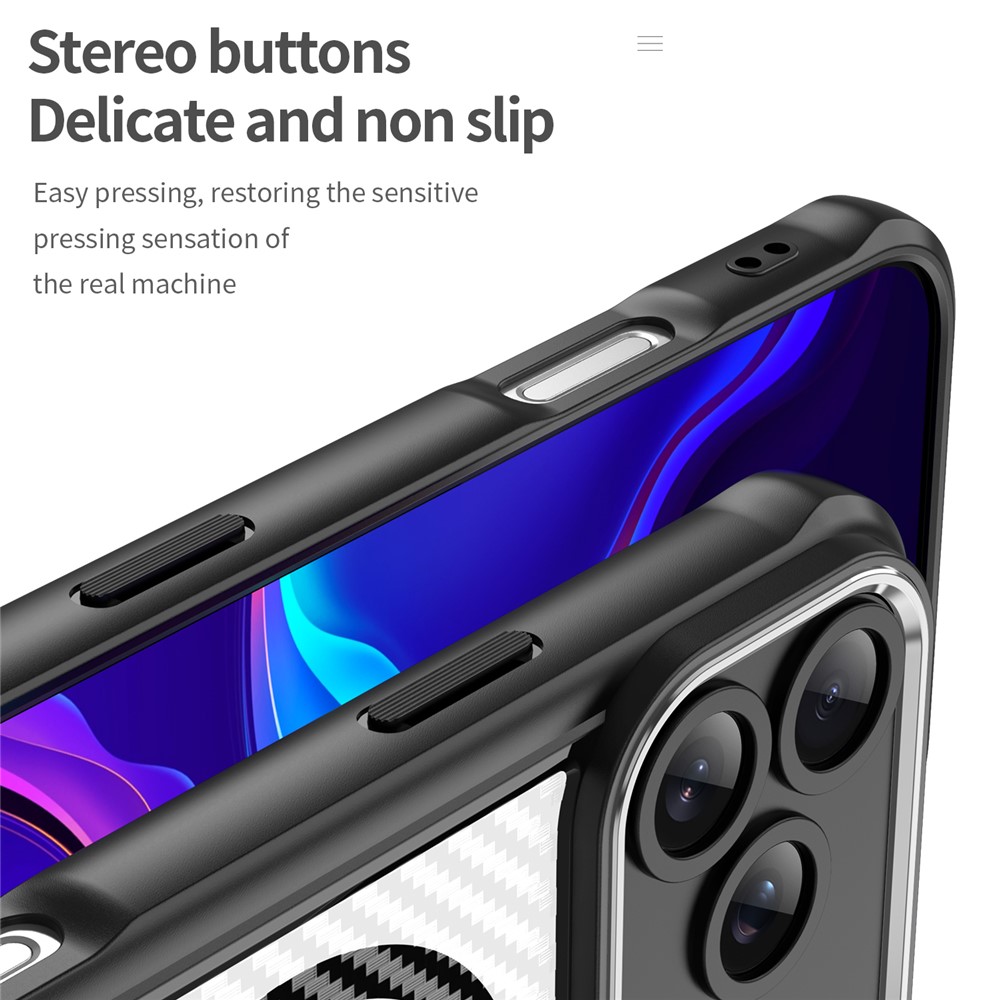 iPhone 17 Pro Max - Hybrid Carbon Fiber Black — estuche (foto 7 de 11)