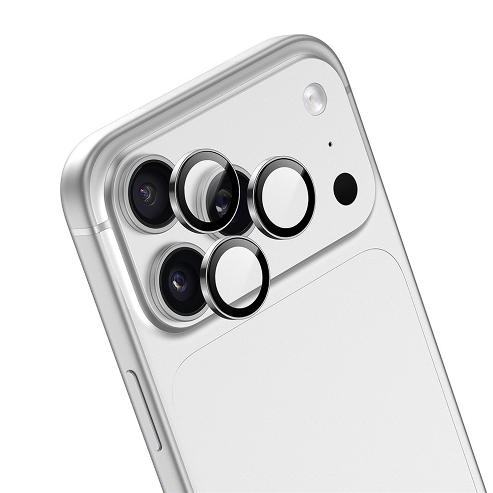 iPhone 17 Pro/17 Pro Max - DUX DUCIS Camera Lens Glass Protector Silver