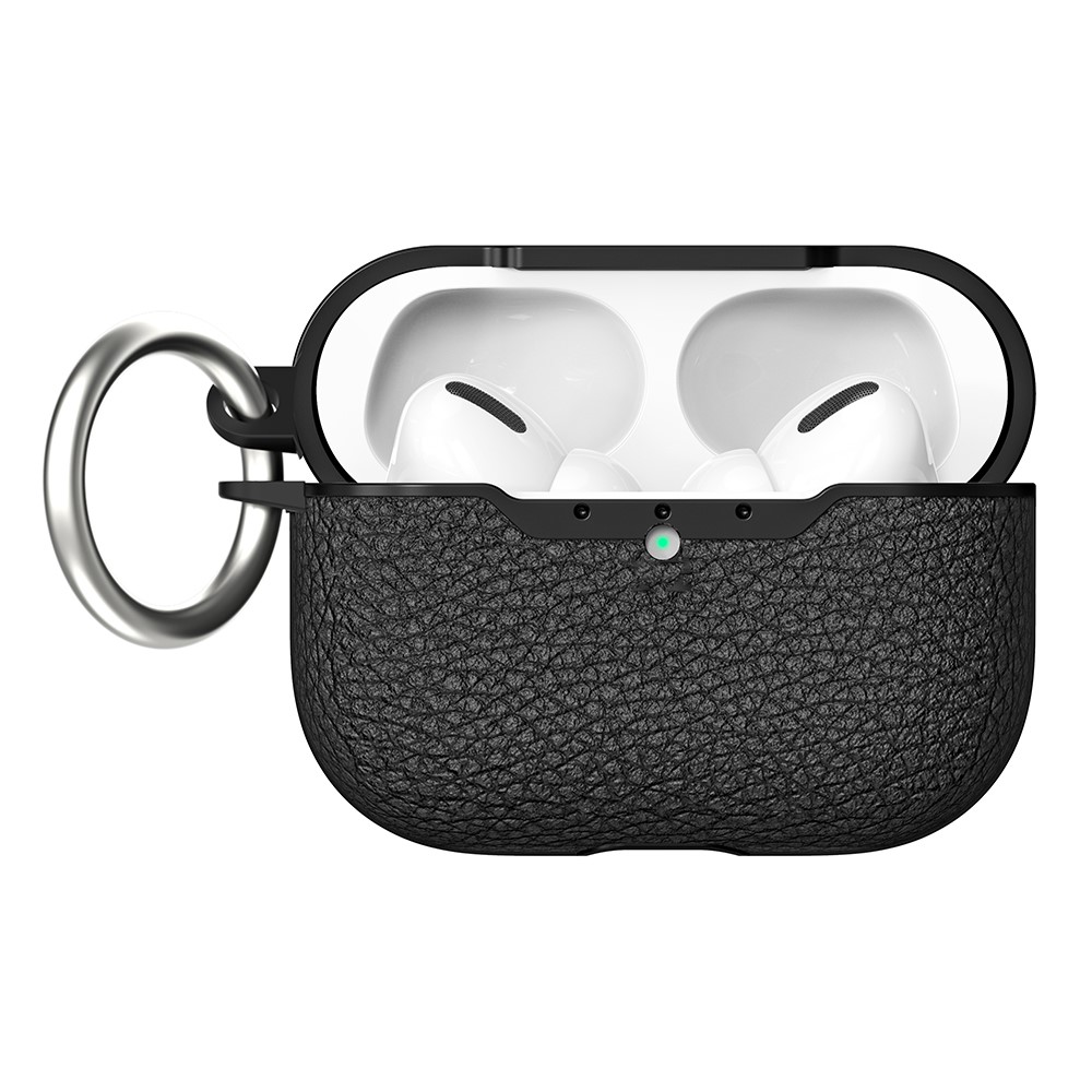 Apple AirPods Pro 3 - Litchi Texture Black — estuche (foto 2 de 8)