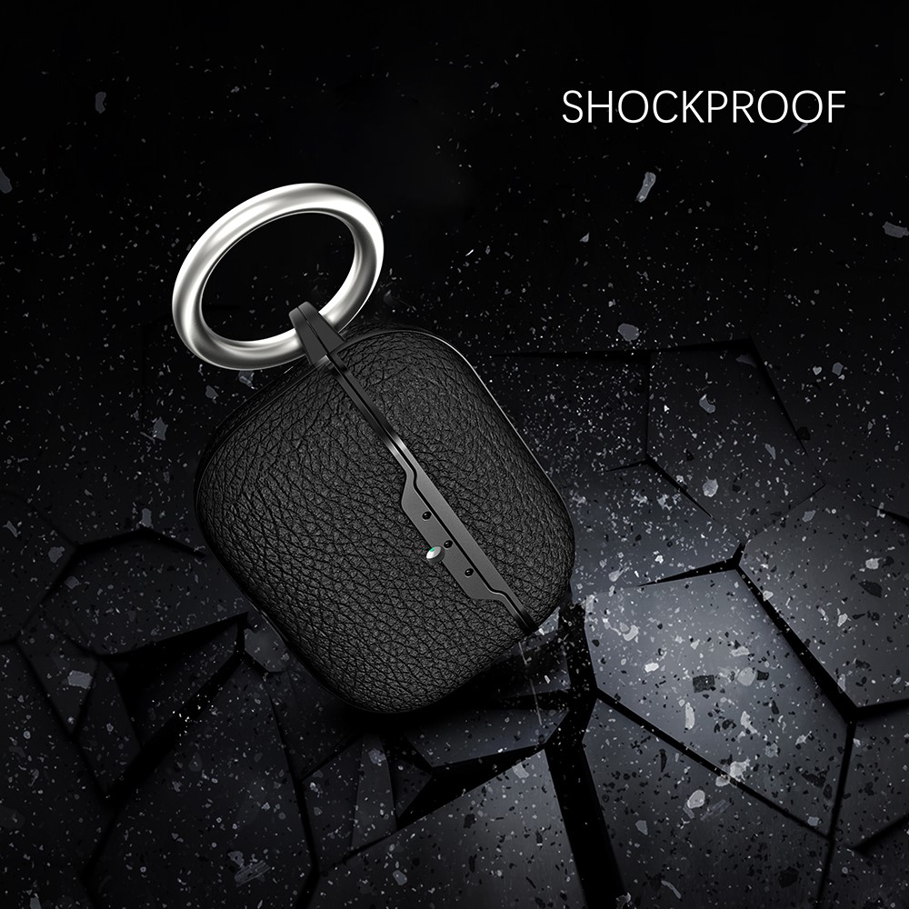 Apple AirPods Pro 3 - Litchi Texture Black — estuche (foto 6 de 8)