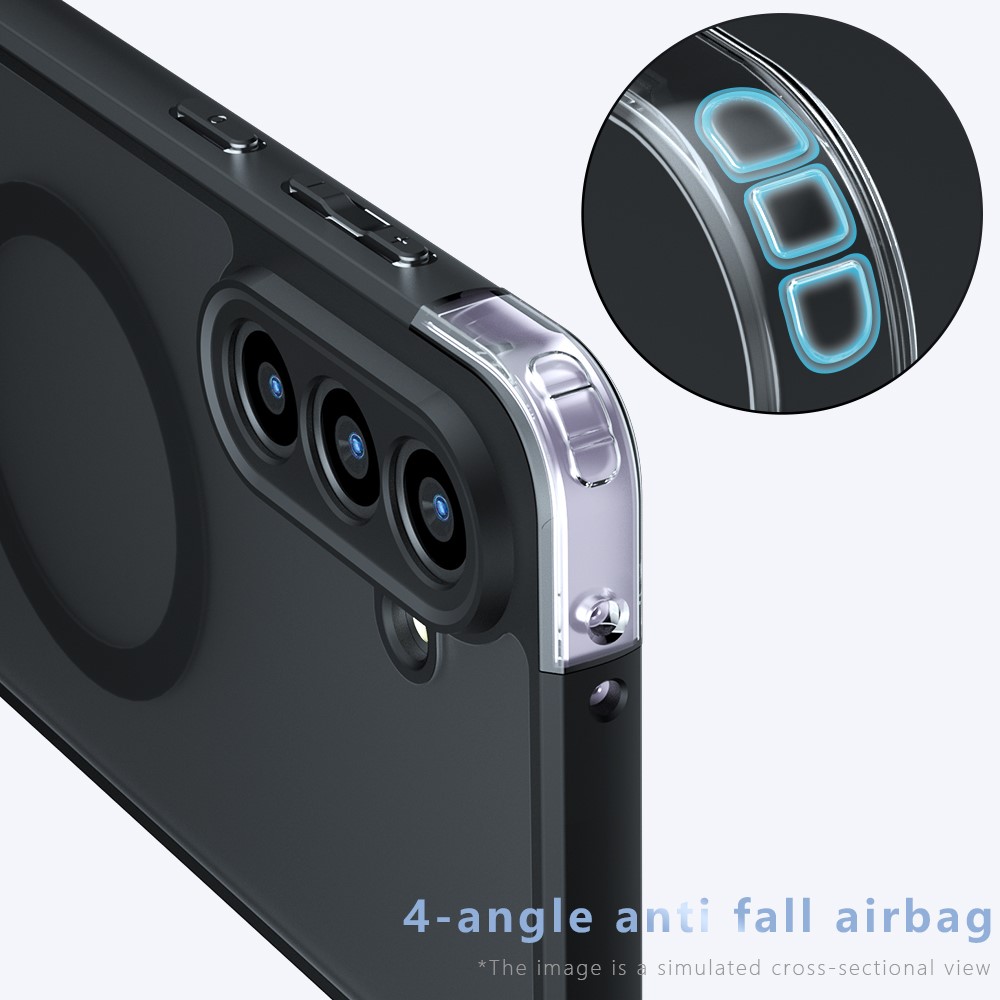 Samsung Galaxy A36/A56 - Hard Case With MagSafe Black — estuche (foto 5 de 9)