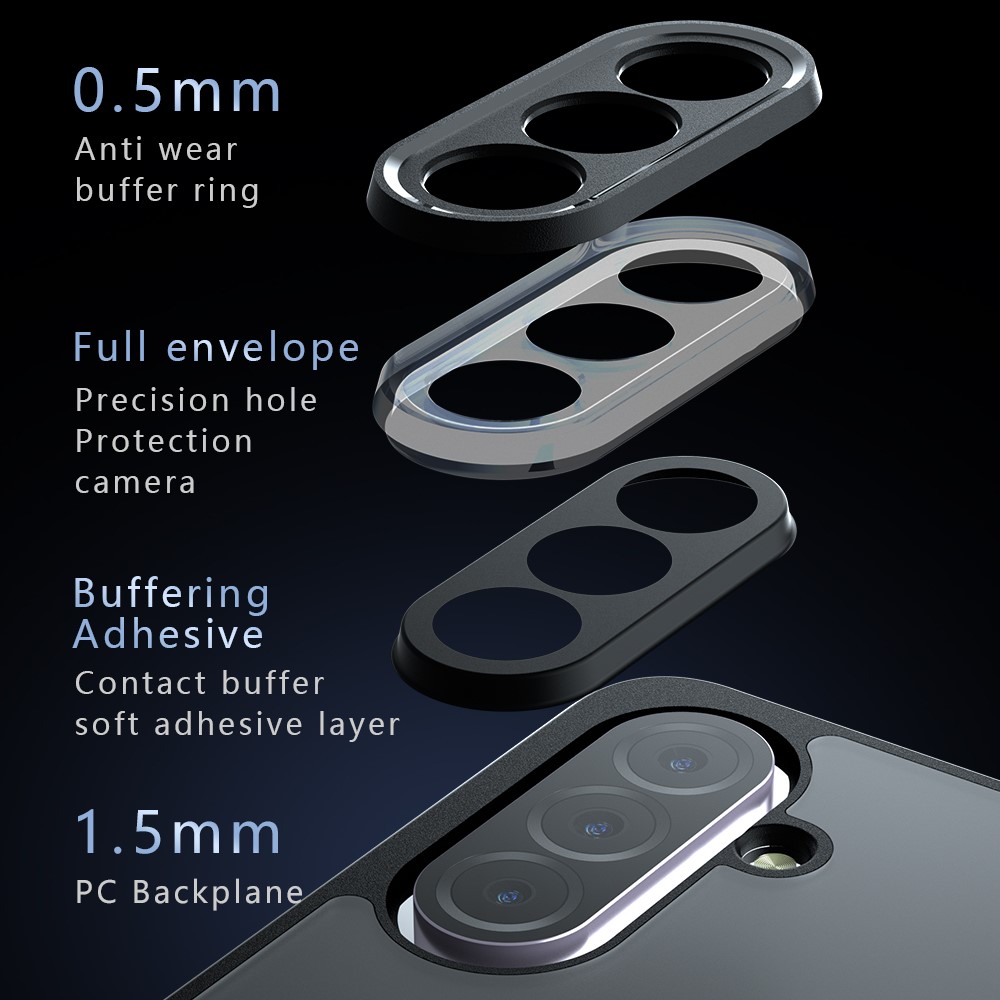 Samsung Galaxy A36/A56 - Hard Case With MagSafe Black — estuche (foto 8 de 9)