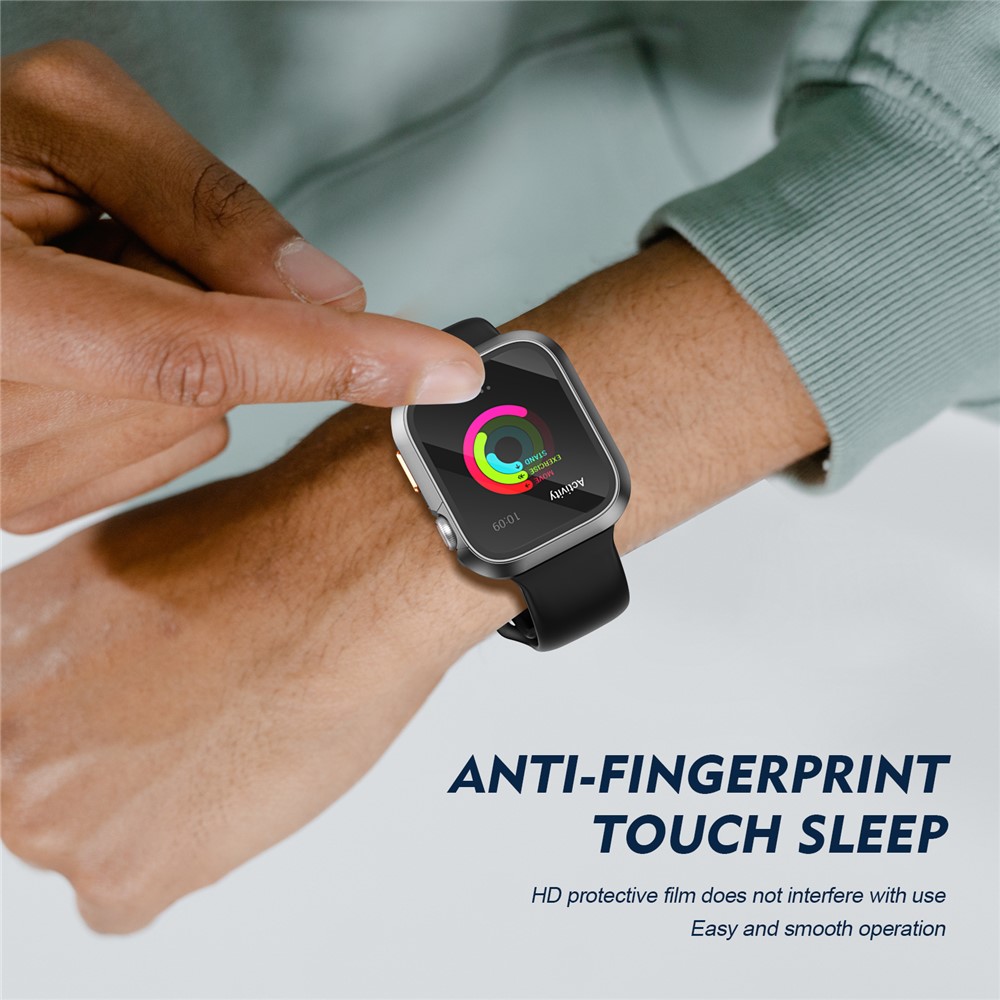 Apple Watch Series10/11 46mm - Orange Texture Button Titanium Black — estuche (foto 6 de 6)