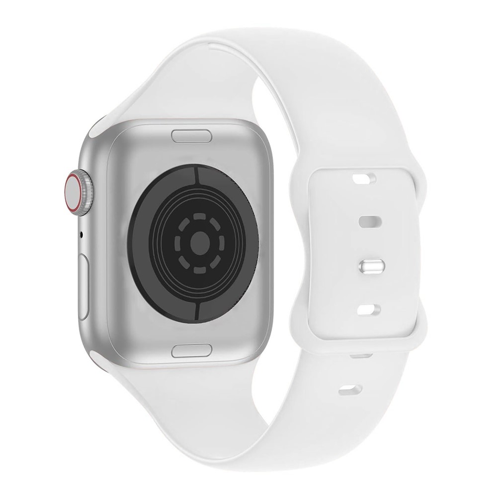 Apple Watch 46/49mm - KALEBOL Silicone Strap White