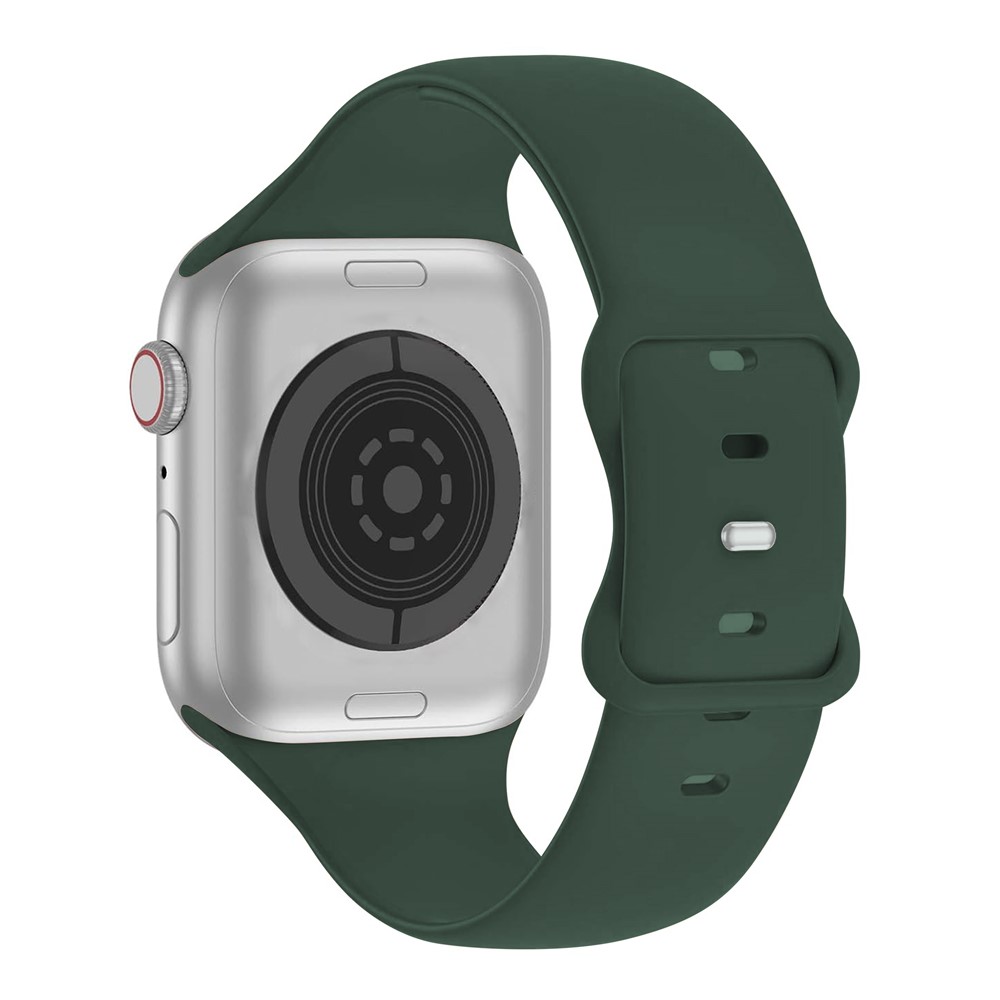 Apple Watch 46/49mm - KALEBOL Silicone Strap Olive Green