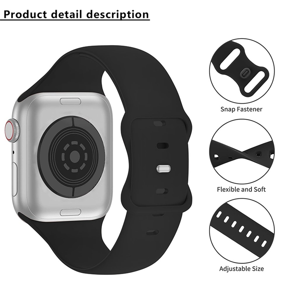 Apple Watch 46/49mm - KALEBOL Silicone Strap Olive Green — correa (foto 3 de 7)