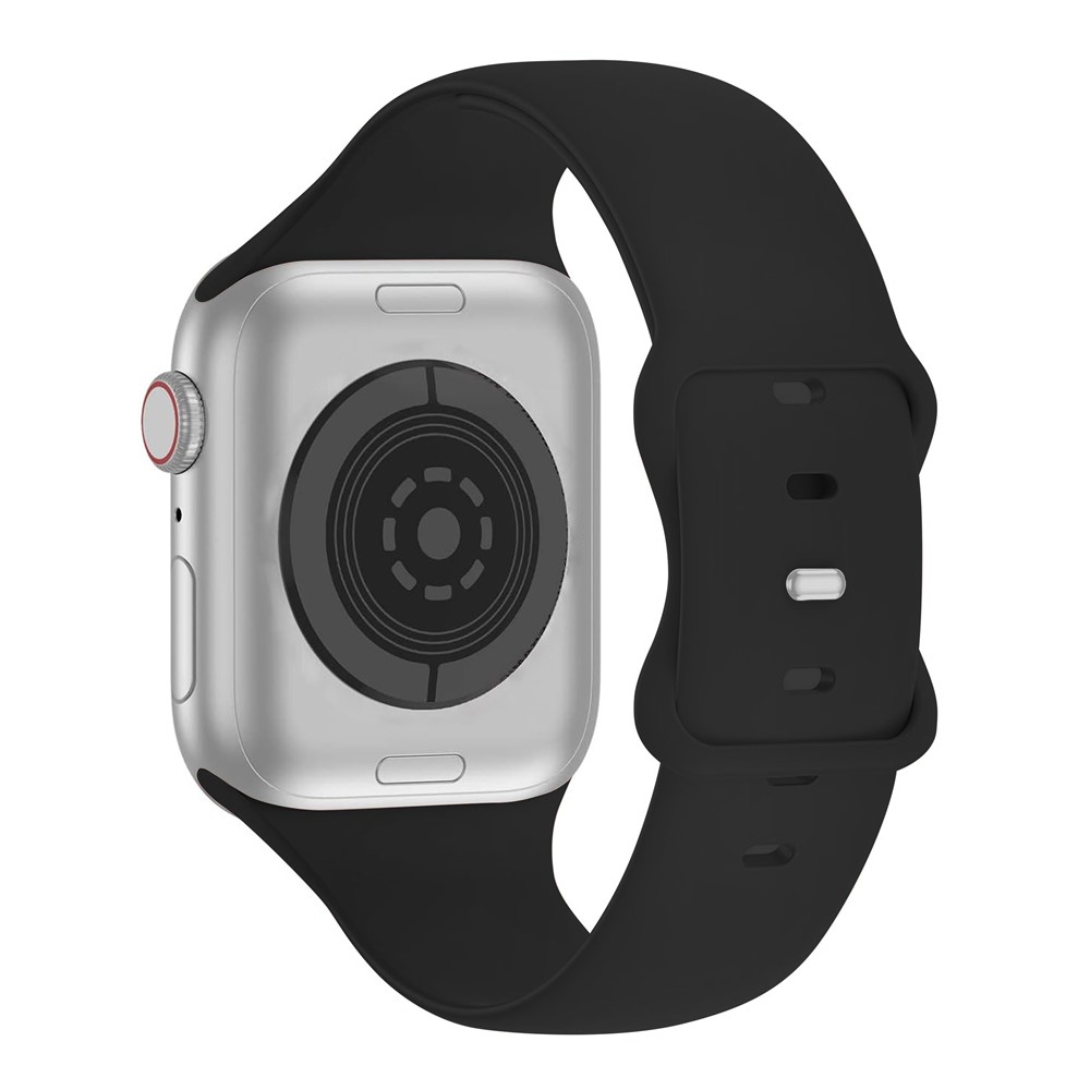 Apple Watch 46/49mm - KALEBOL Silicone Strap Black