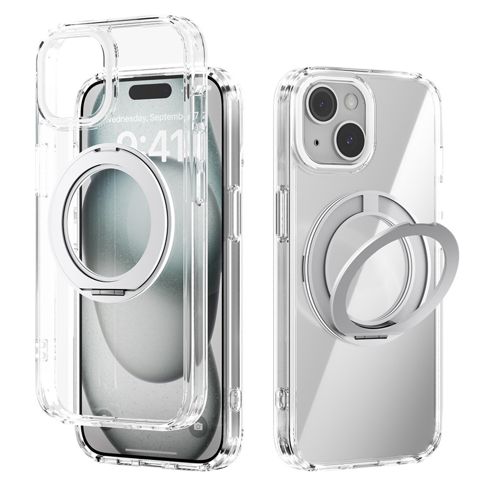 iPhone 15 - ABEEL Kickstand Silver