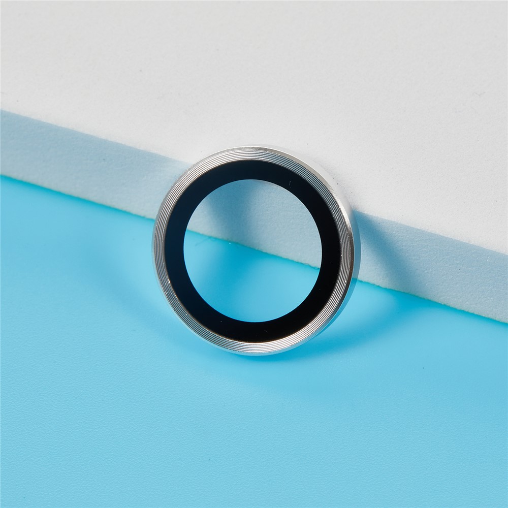 iPhone 17 Pro/17 Pro Max - Camera Lens Glass Protector Silver — vidrio templado protector de pantalla (foto 5 de 5)