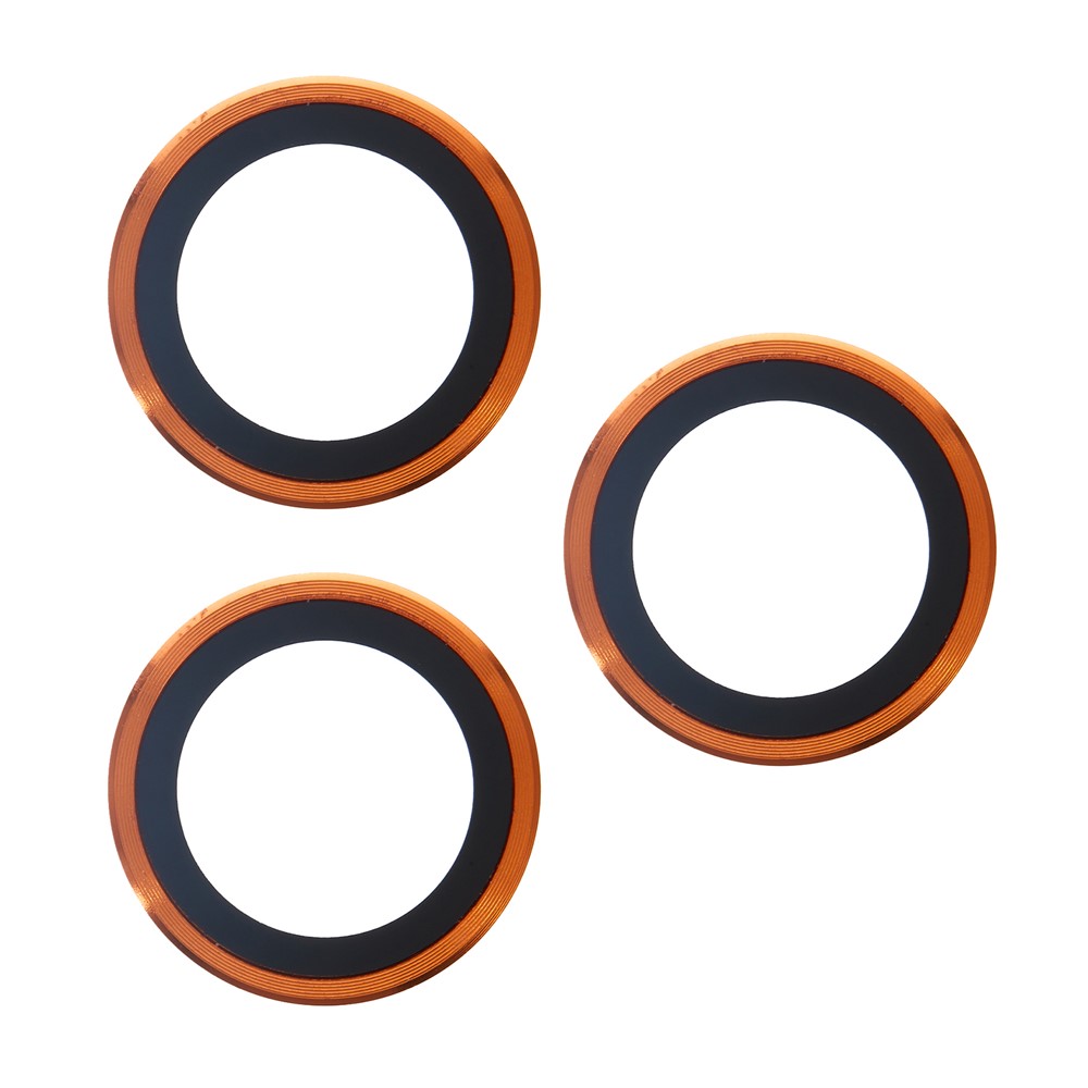 iPhone 17 Pro/17 Pro Max - Camera Lens Glass Protector Orange — vidrio templado protector de pantalla (foto 2 de 5)