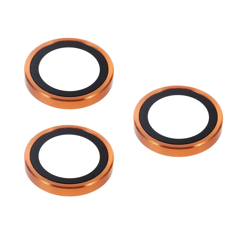 iPhone 17 Pro/17 Pro Max - Camera Lens Glass Protector Orange — vidrio templado protector de pantalla (foto 3 de 5)