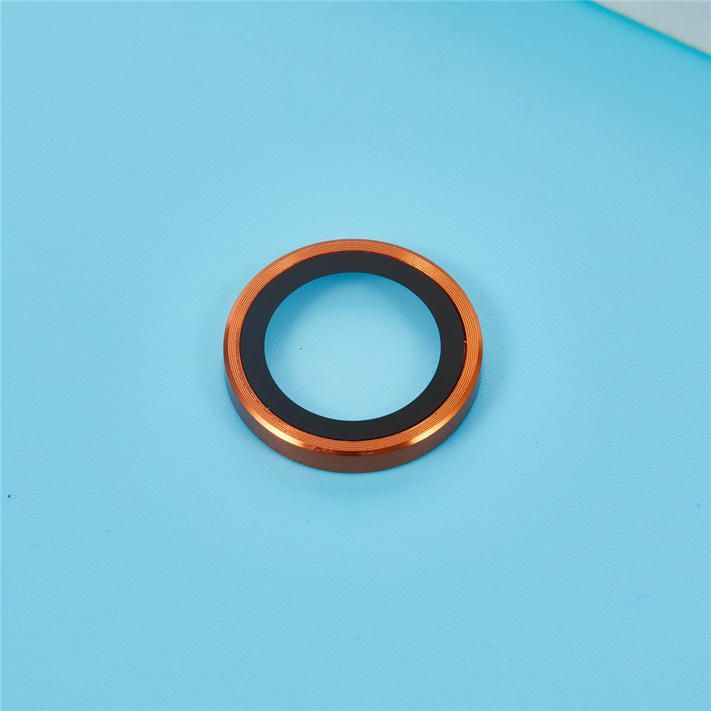 iPhone 17 Pro/17 Pro Max - Camera Lens Glass Protector Orange — vidrio templado protector de pantalla (foto 4 de 5)