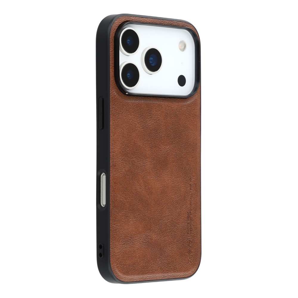 iPhone 17 Pro Max - X-LEVEL Bojue-3 Series Brown — estuche