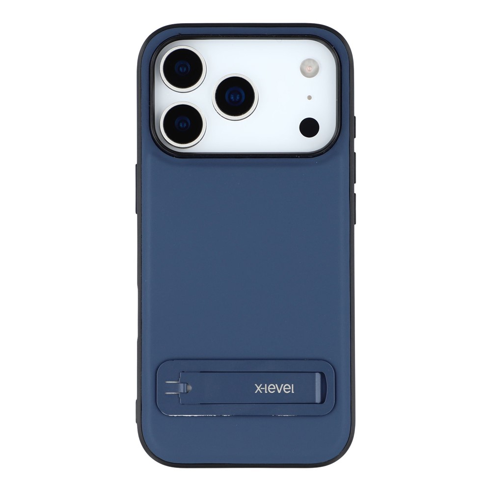 iPhone 17 Pro Max - X-LEVEL Leather Coated Blue — estuche (foto 3 de 6)