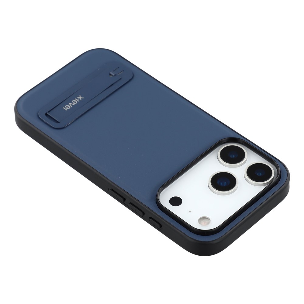 iPhone 17 Pro Max - X-LEVEL Leather Coated Blue — estuche (foto 6 de 6)