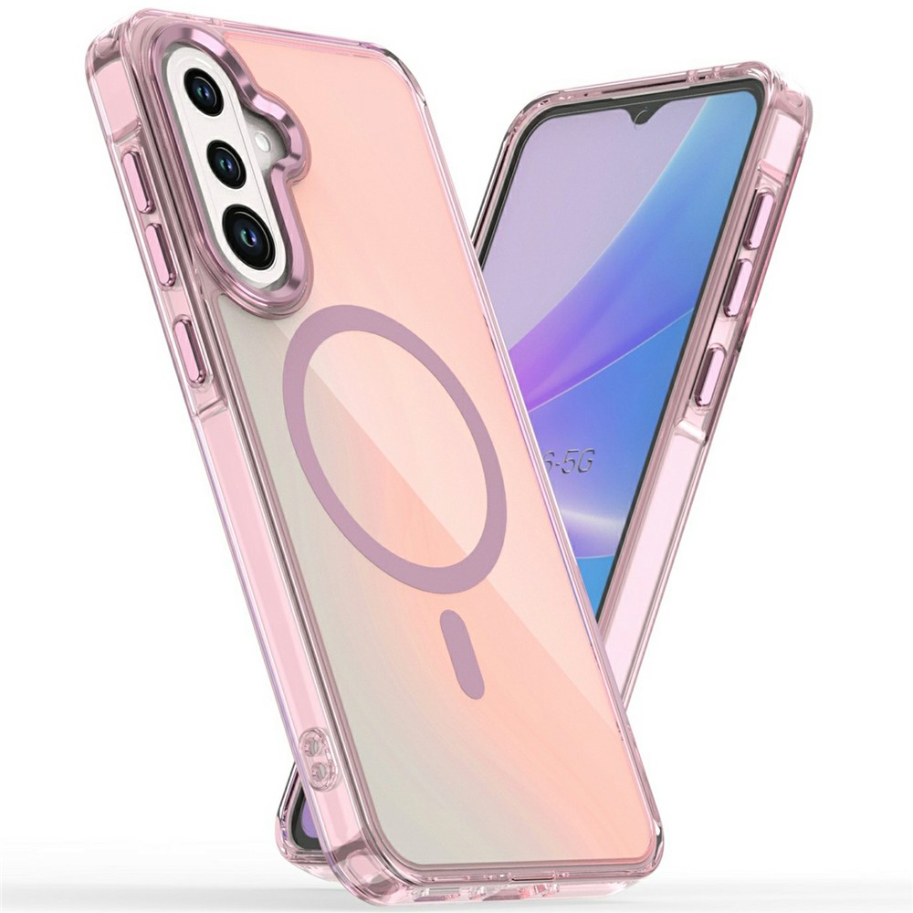 Samsung Galaxy A17 - TPU Magnetic Case Pink — estuche