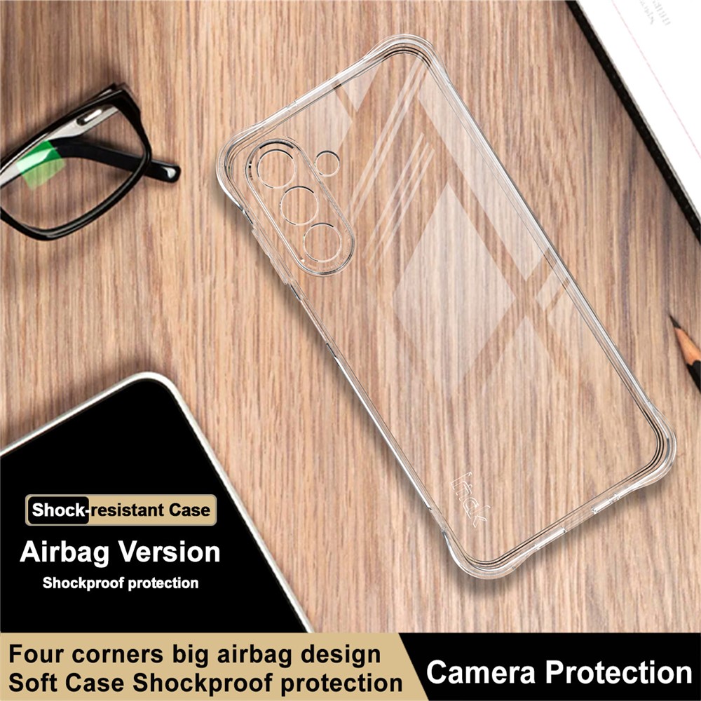 Samsung Galaxy A17 - IMAK TPU Transparent — estuche (foto 6 de 7)