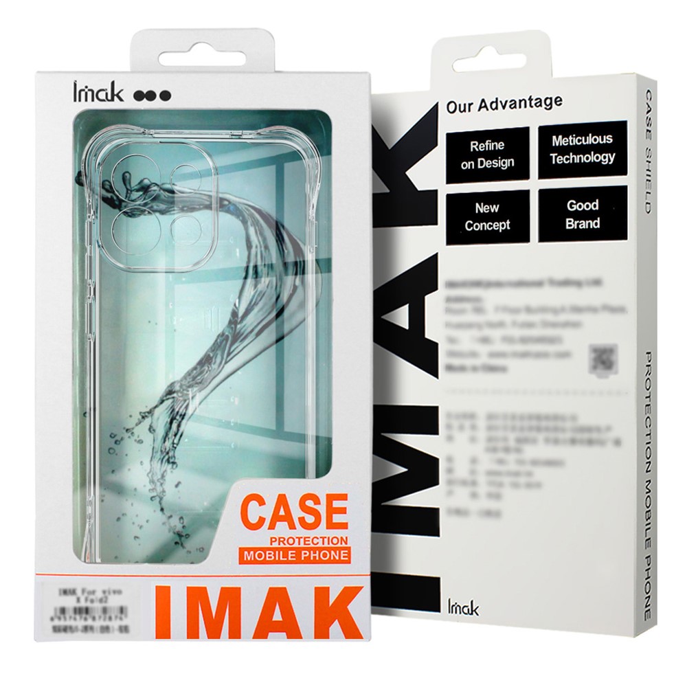 Samsung Galaxy A17 - IMAK TPU Transparent — estuche (foto 7 de 7)