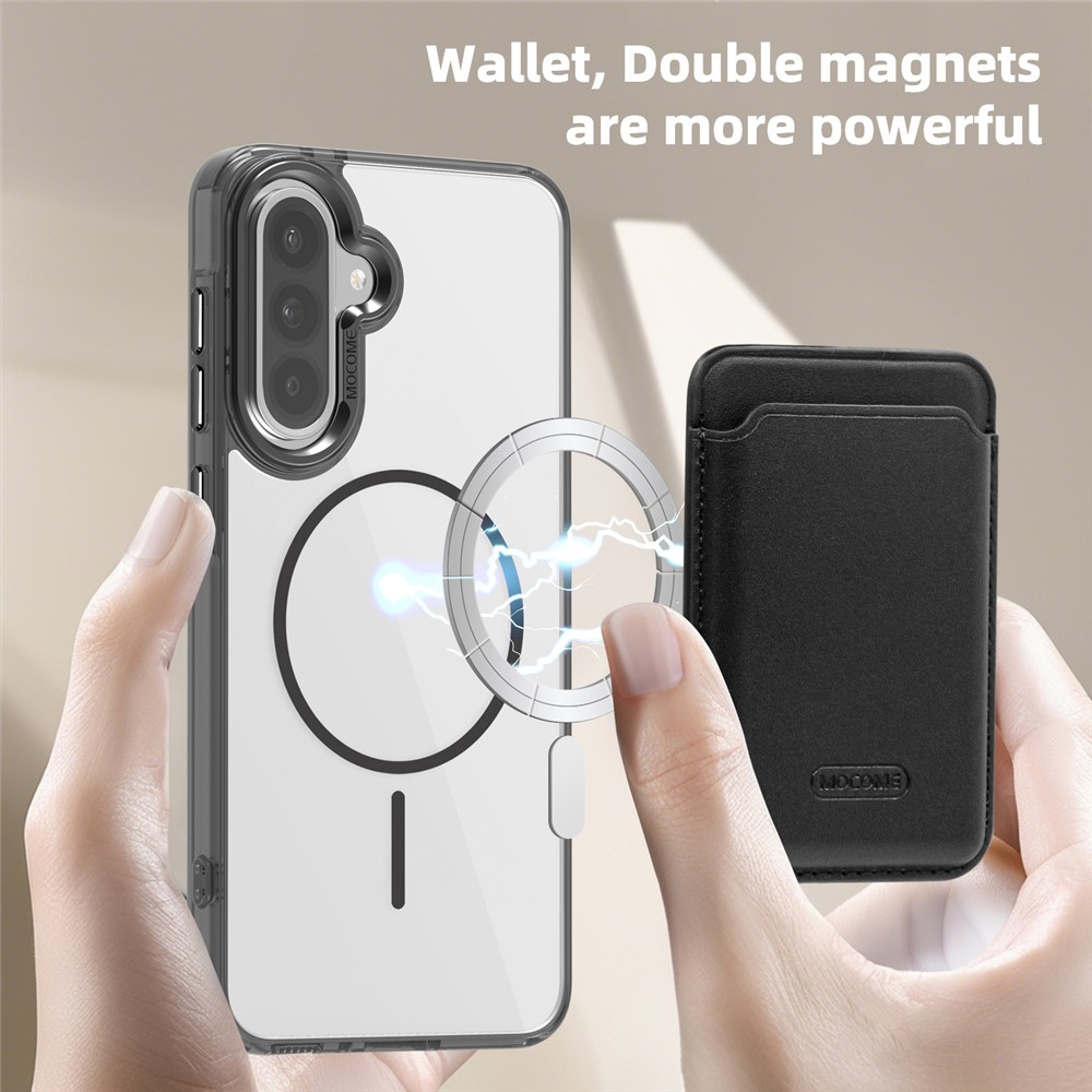 Samsung Galaxy A56/A36 - Hard Case With Wallet Black — estuche (foto 2 de 7)
