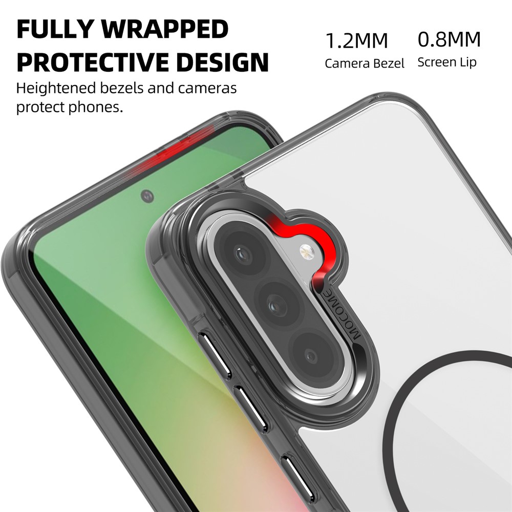 Samsung Galaxy A56/A36 - Hard Case With Wallet Black — estuche (foto 3 de 7)