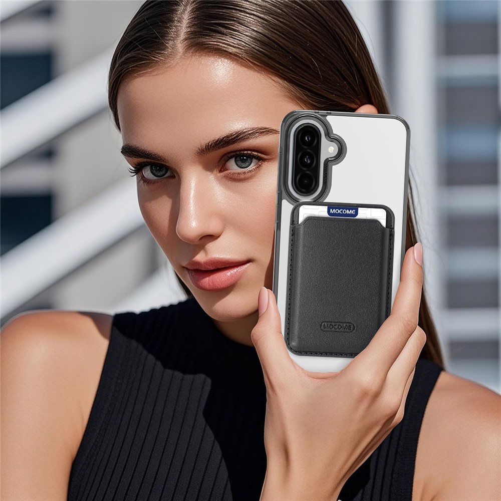 Samsung Galaxy A56/A36 - Hard Case With Wallet Black — estuche (foto 7 de 7)