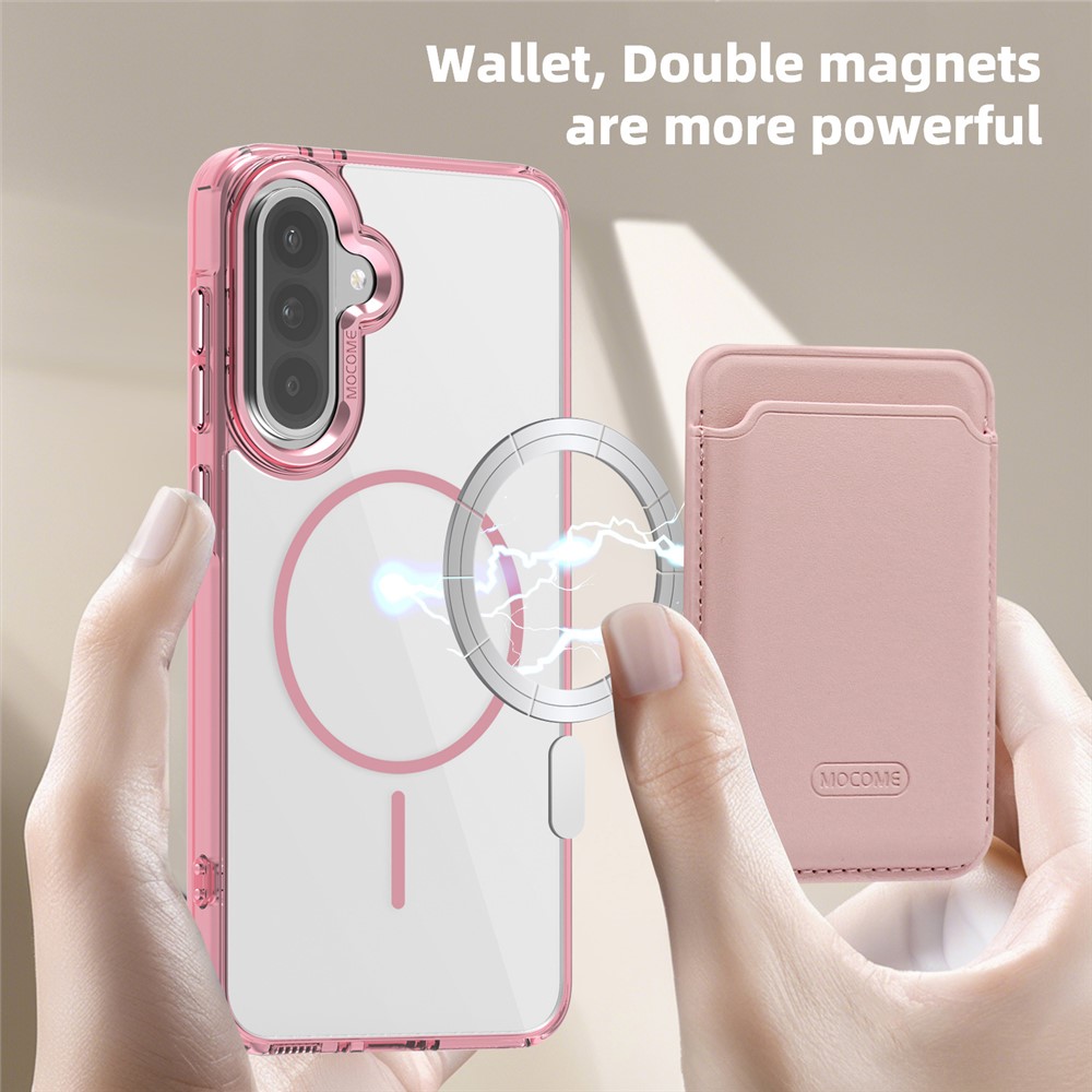 Samsung Galaxy A56/A36 - Hard Case With Wallet Pink — estuche (foto 2 de 7)
