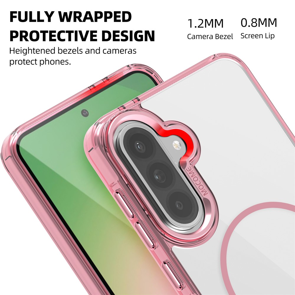 Samsung Galaxy A56/A36 - Hard Case With Wallet Pink — estuche (foto 3 de 7)