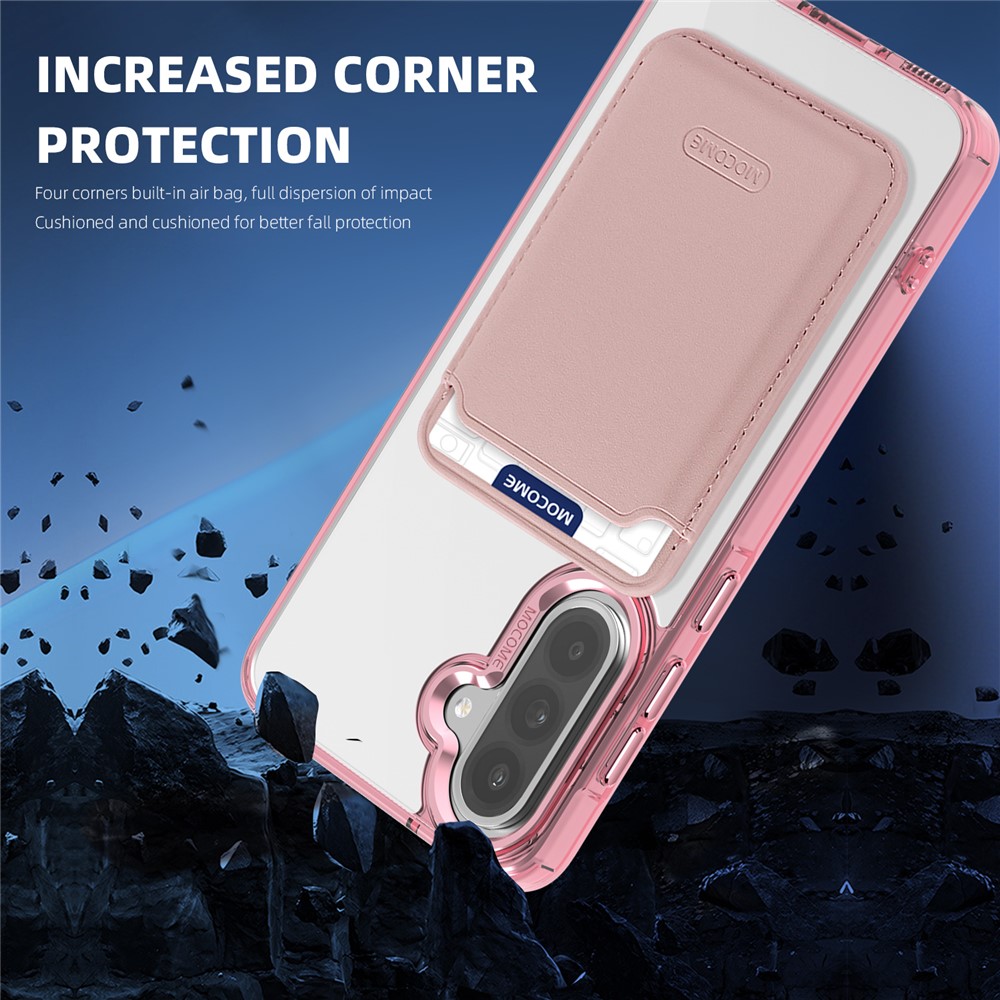 Samsung Galaxy A56/A36 - Hard Case With Wallet Pink — estuche (foto 5 de 7)