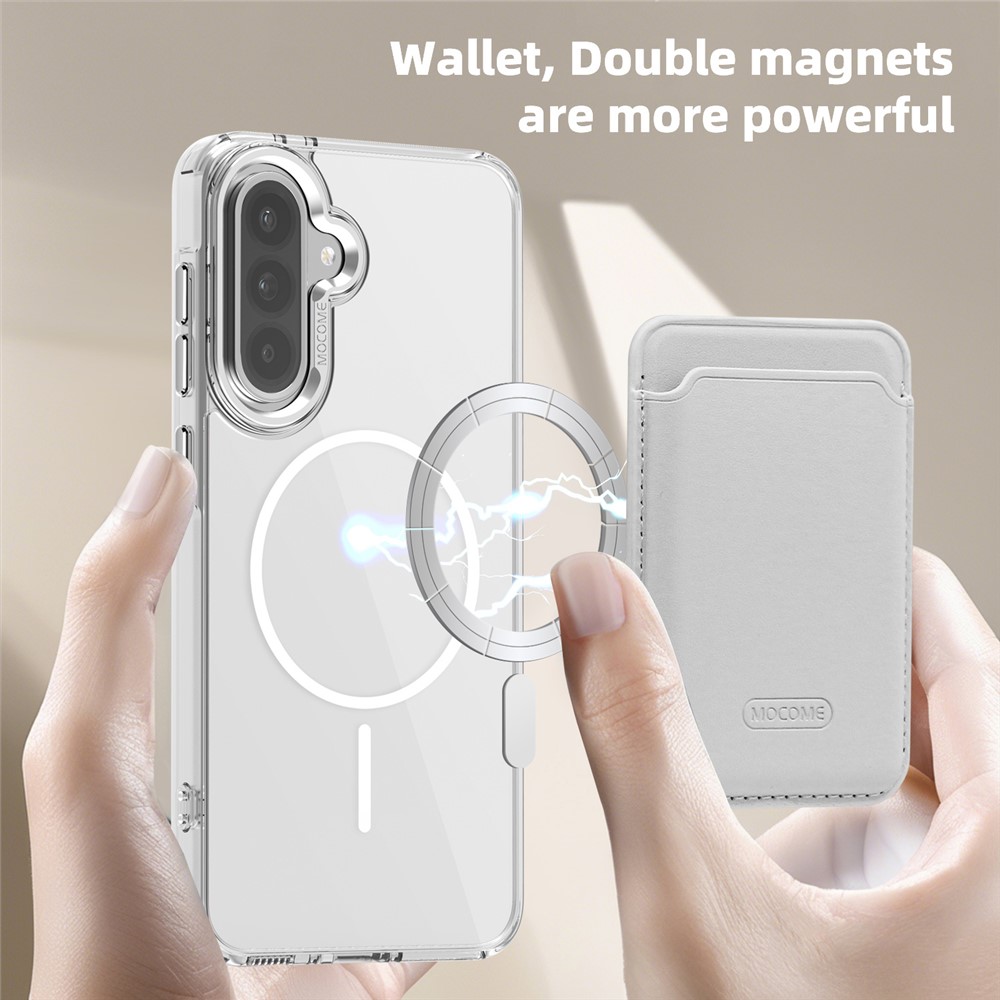 Samsung Galaxy A56/A36 - Hard Case With Wallet White — estuche (foto 2 de 7)