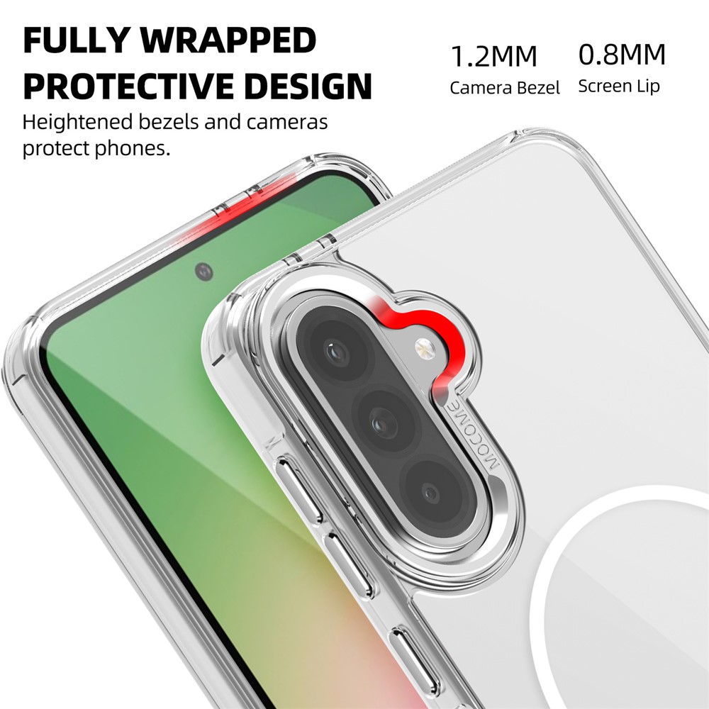 Samsung Galaxy A56/A36 - Hard Case With Wallet White — estuche (foto 3 de 7)