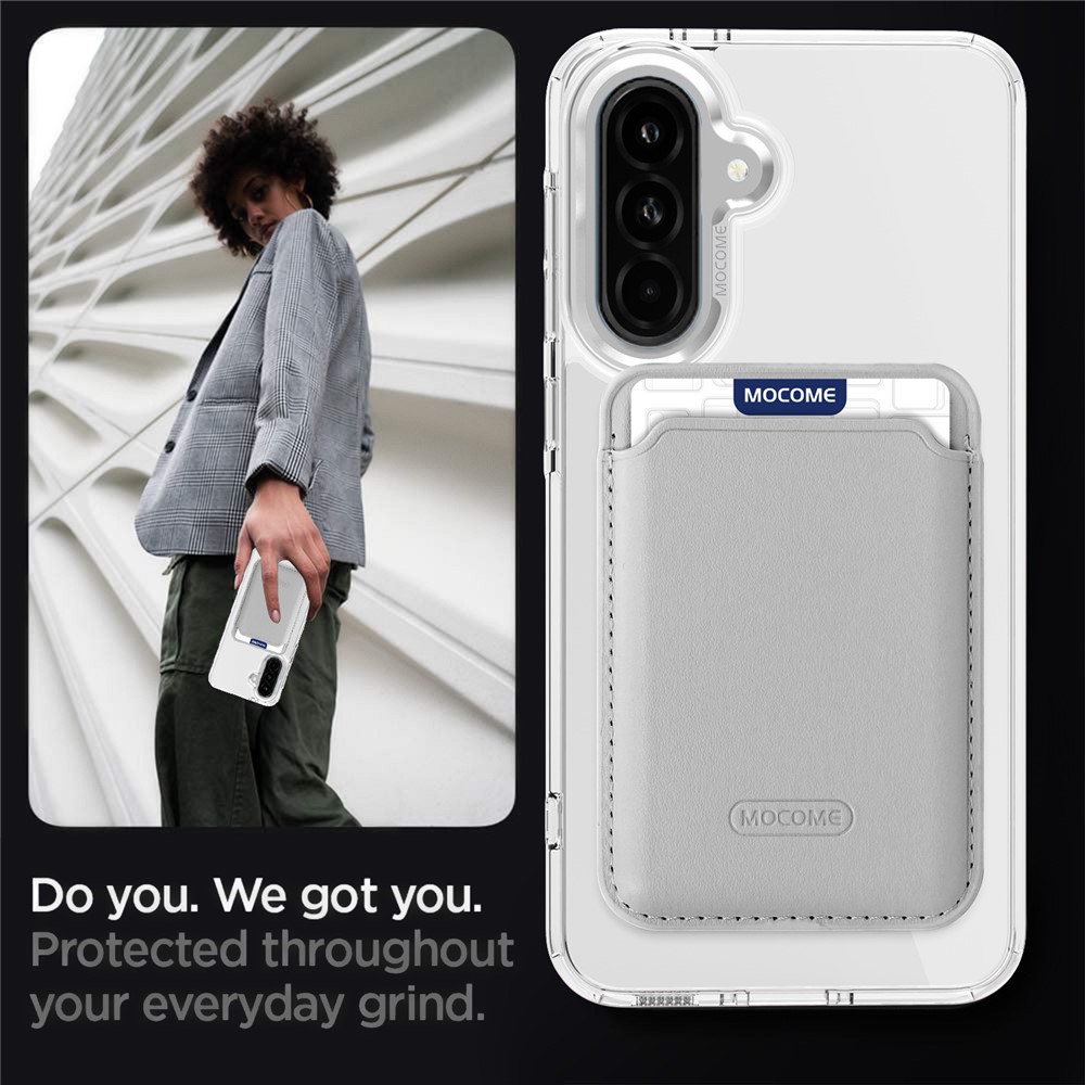 Samsung Galaxy A56/A36 - Hard Case With Wallet White — estuche (foto 6 de 7)