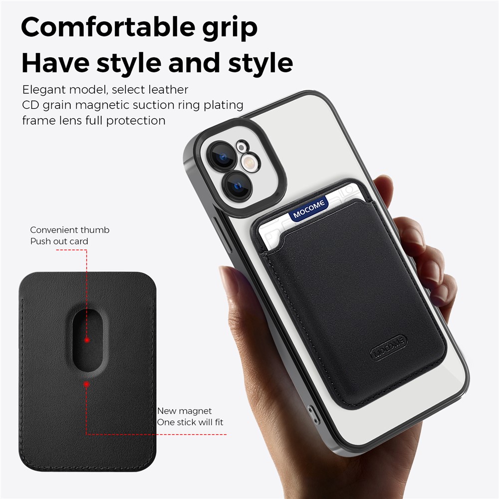iPhone 11 - Hard Case With Wallet Black — estuche (foto 3 de 6)