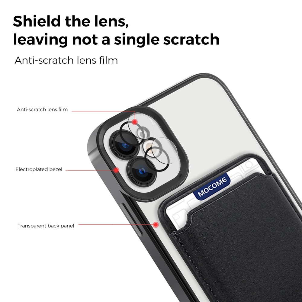 iPhone 11 - Hard Case With Wallet Black — estuche (foto 5 de 6)