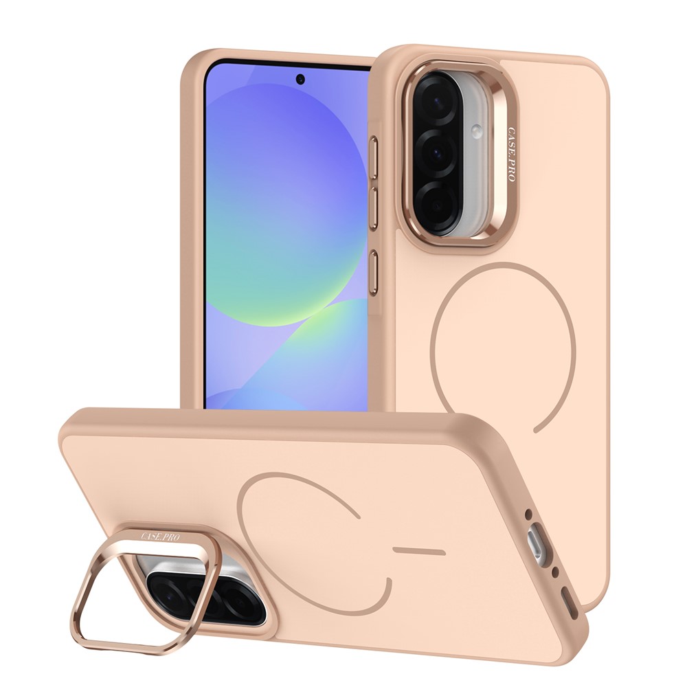 Samsung Galaxy A57 - Skin Touch Magnetic Kickstand Desert Gold